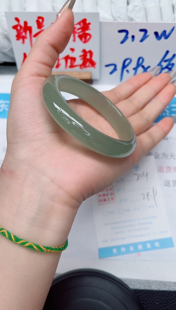 未镶嵌手镯石英质玉204-58.8