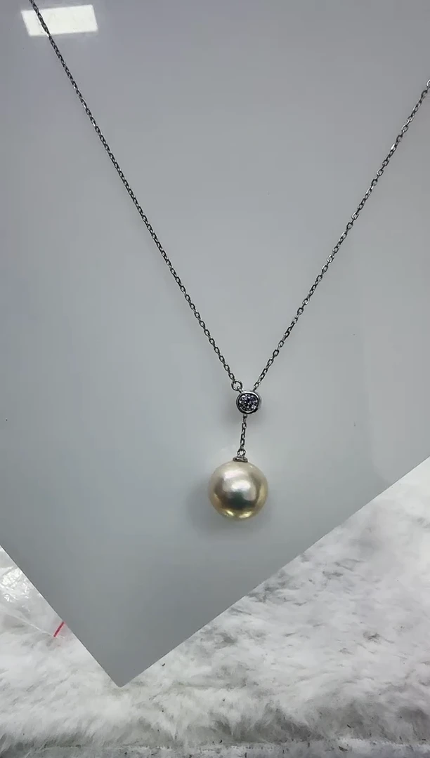 【闪购商品】淡水珍珠DA银S925镶嵌b370 珍珠12