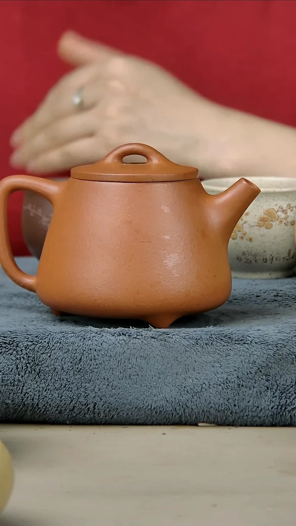 茶壶紫砂280宝山红泥
