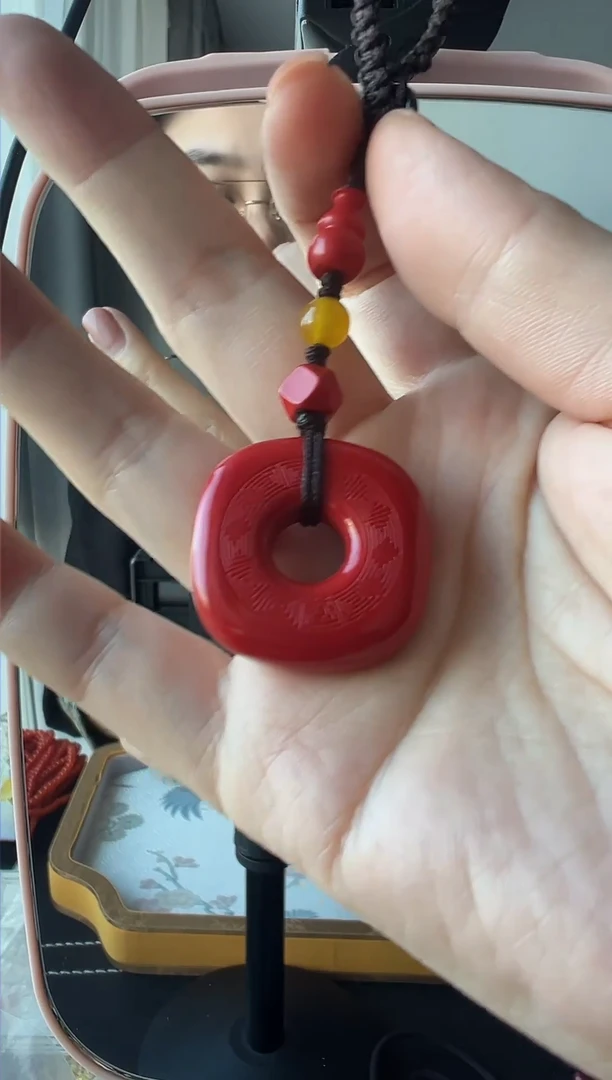 【闪购商品】查罗石颈饰未镶嵌项链挂坠