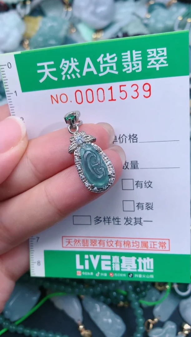 颈饰未镶嵌翡翠.0001539