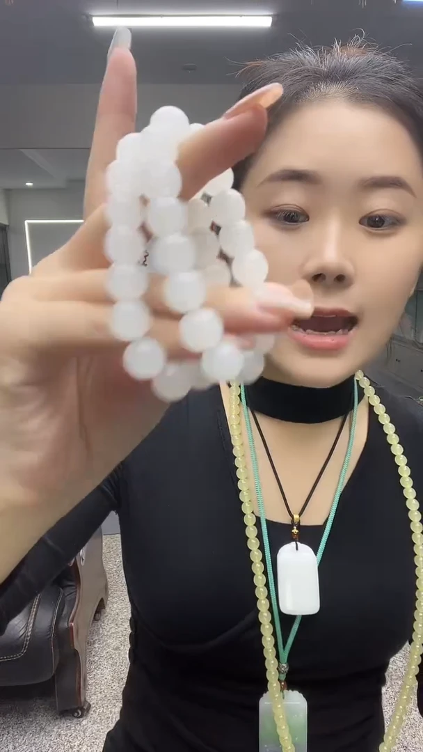 白圆形卡12手串多样性发货一