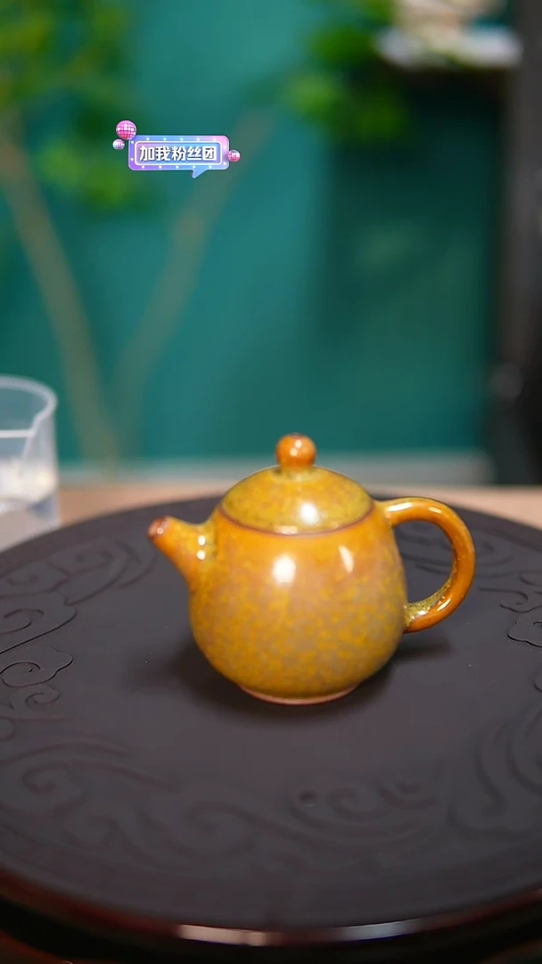 【闪购商品】杯原产地钧尚源钧瓷龙蛋壶