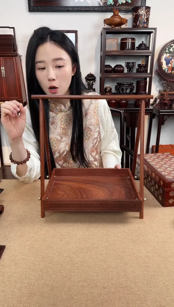 花梨木类成套家具提篮