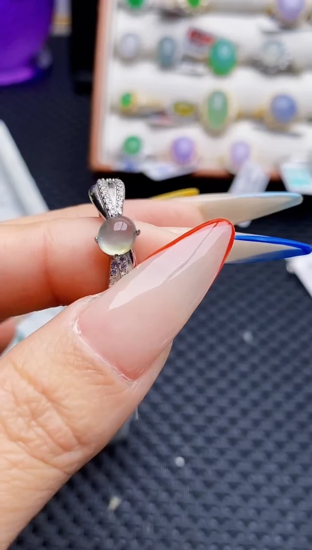 未镶嵌戒指翡翠6952