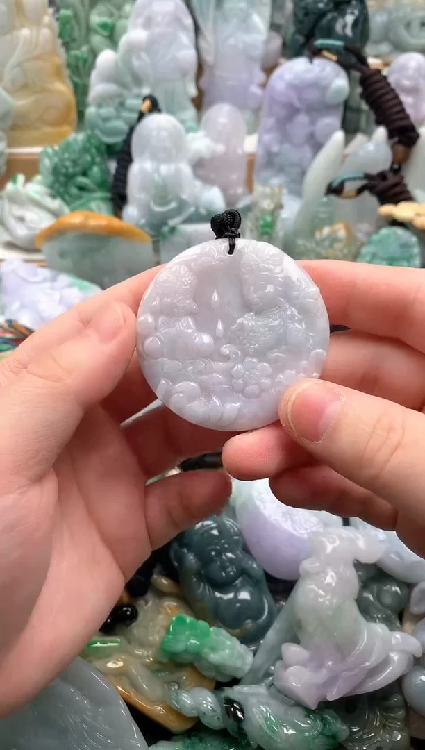 吊坠(不含链)未镶嵌翡翠1