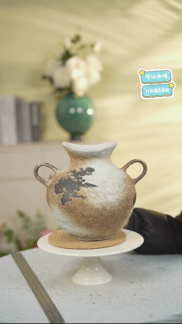 景德镇高温陶瓷花瓶摆件