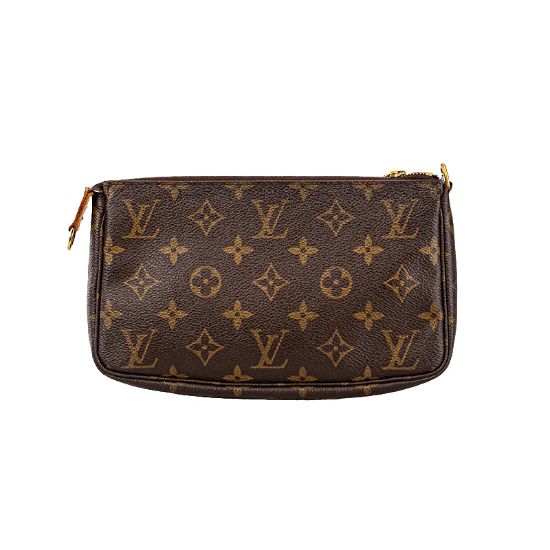 修复品Louis Vuitton/路易威登 大麻将/单肩包斜挎包经典莉莉Q
