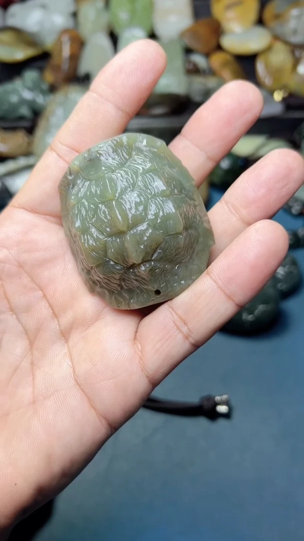 未镶嵌和田玉把件-=