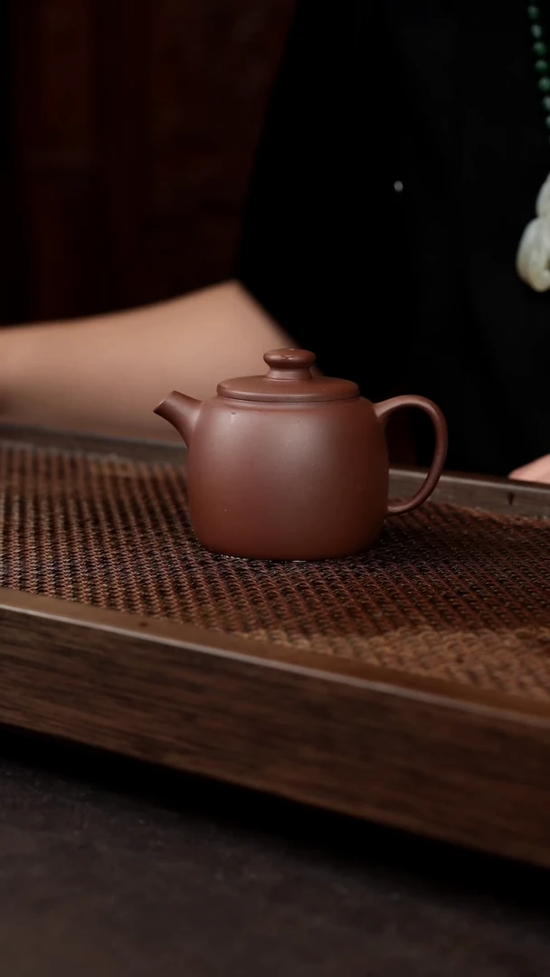 茶壶紫砂底槽清平盖巨轮