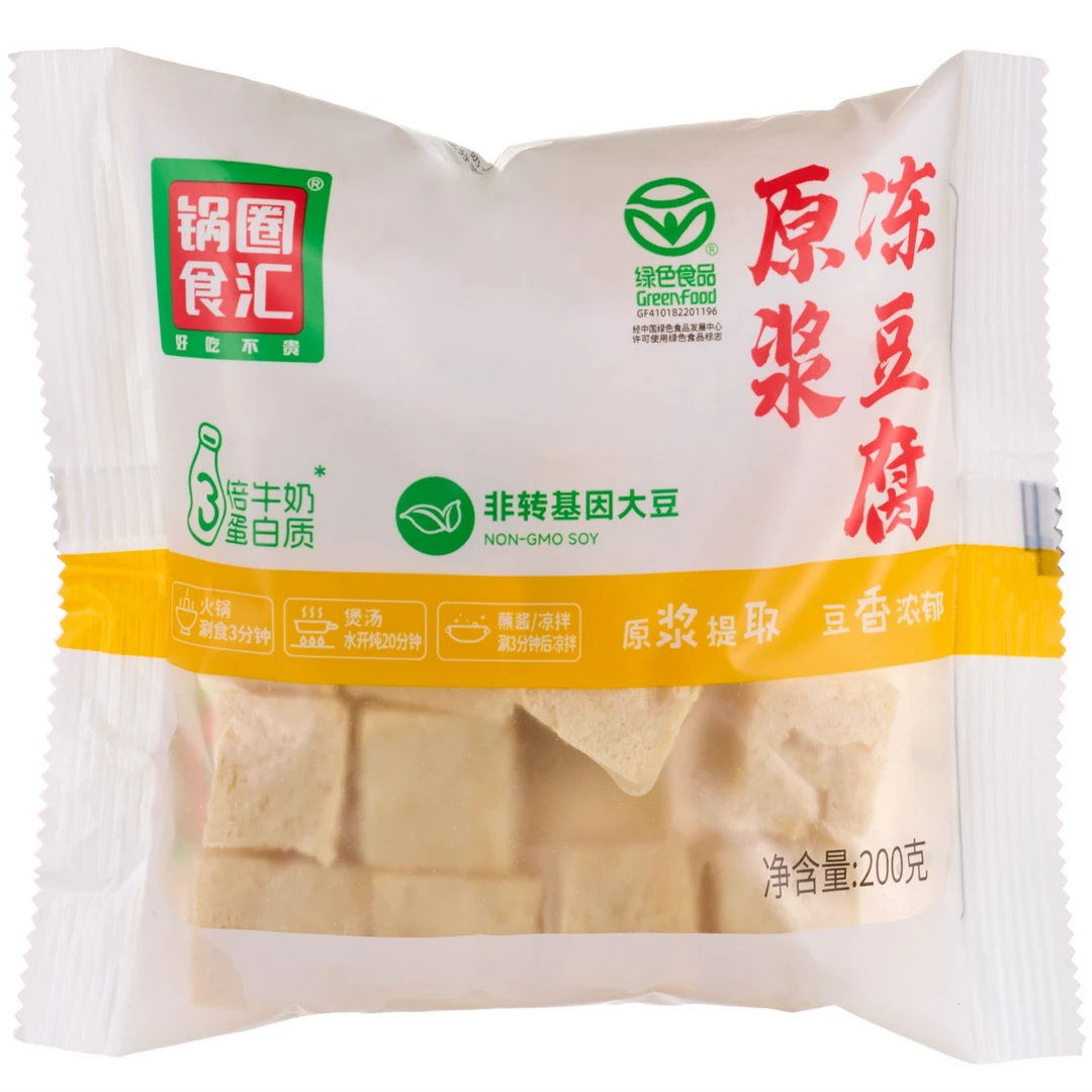 锅圈食汇原浆冻豆腐200g