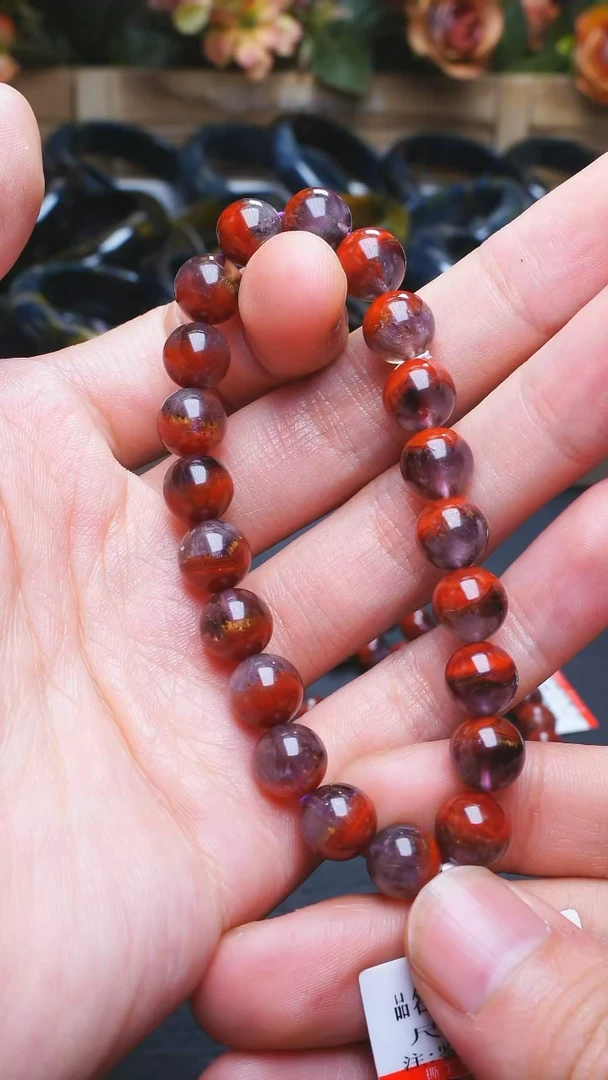 【闪购商品】水晶L009荆棘玫瑰聚宝盆单圈8mm未镶嵌多样性发其一