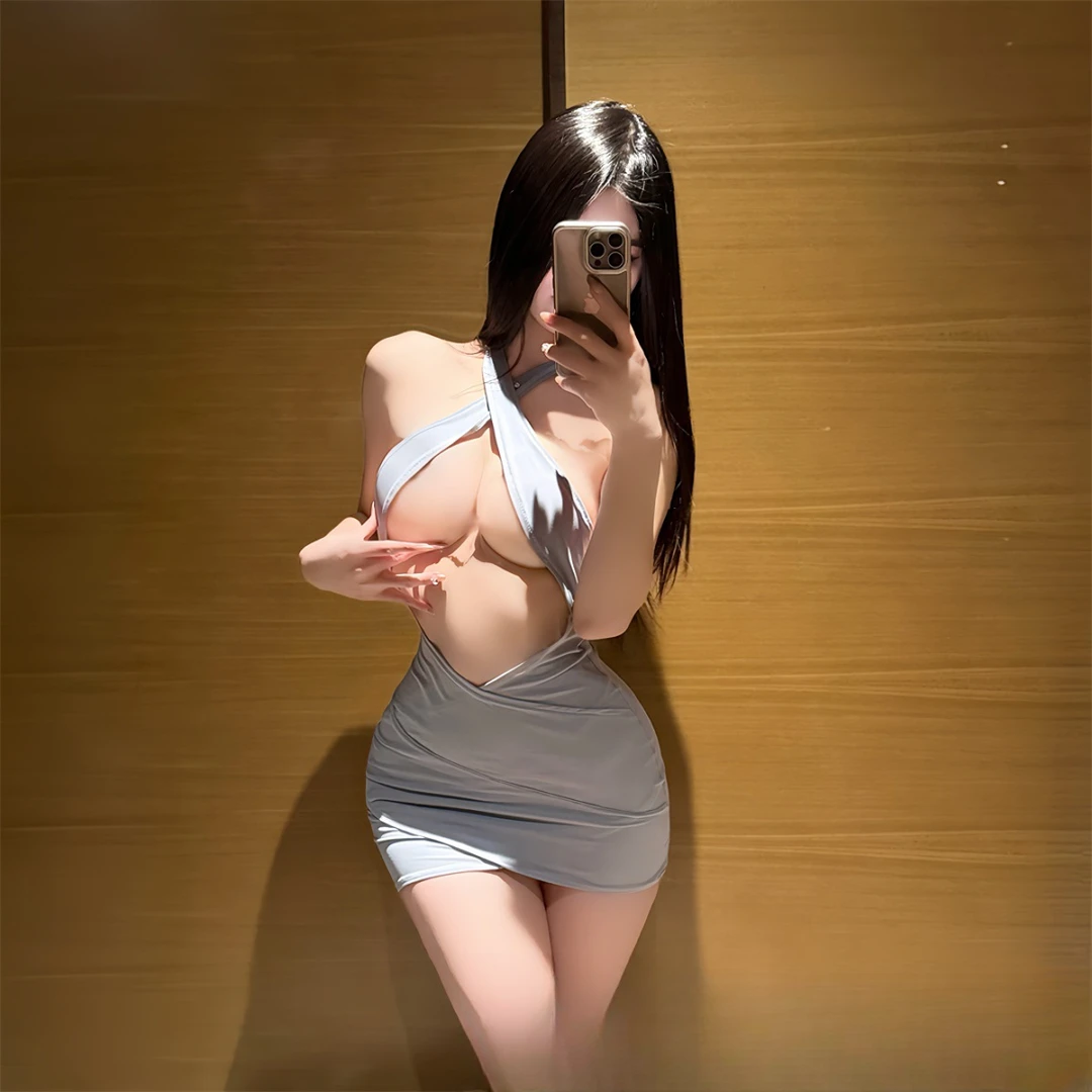 欲感秘书诱惑连衣裙性感包臀睡裙气质显瘦连体