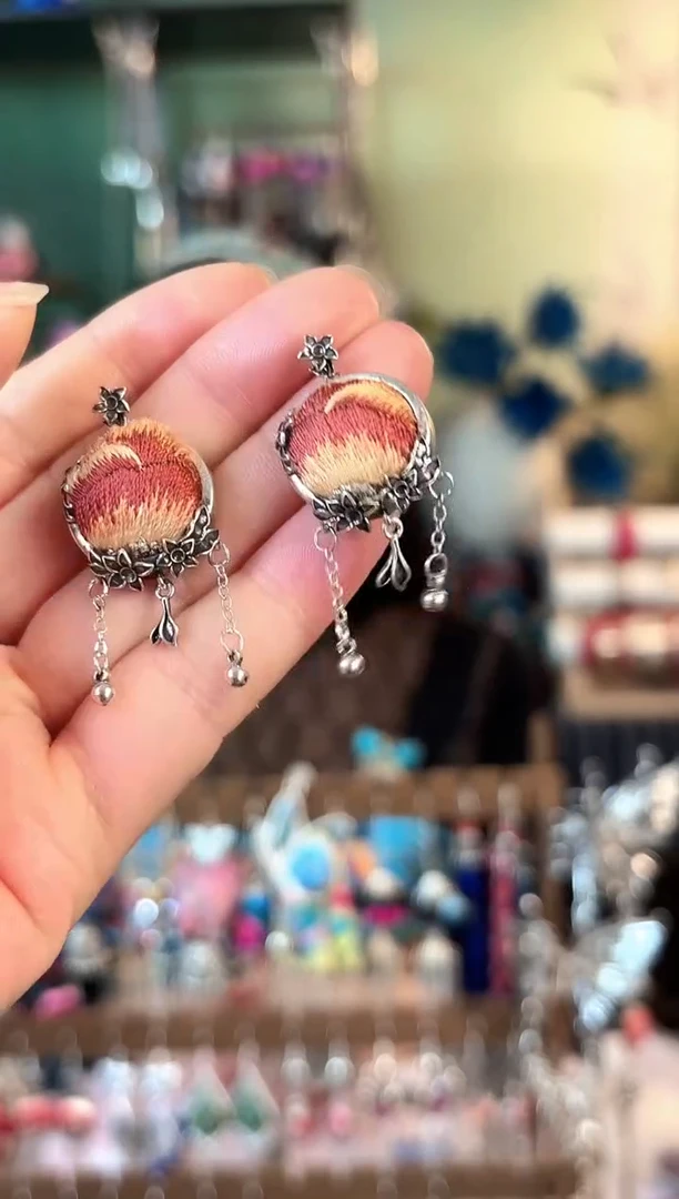 织绣彩云南阁非遗老绣528*