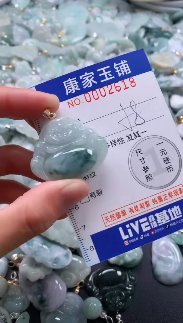 颈饰未镶嵌翡翠2618