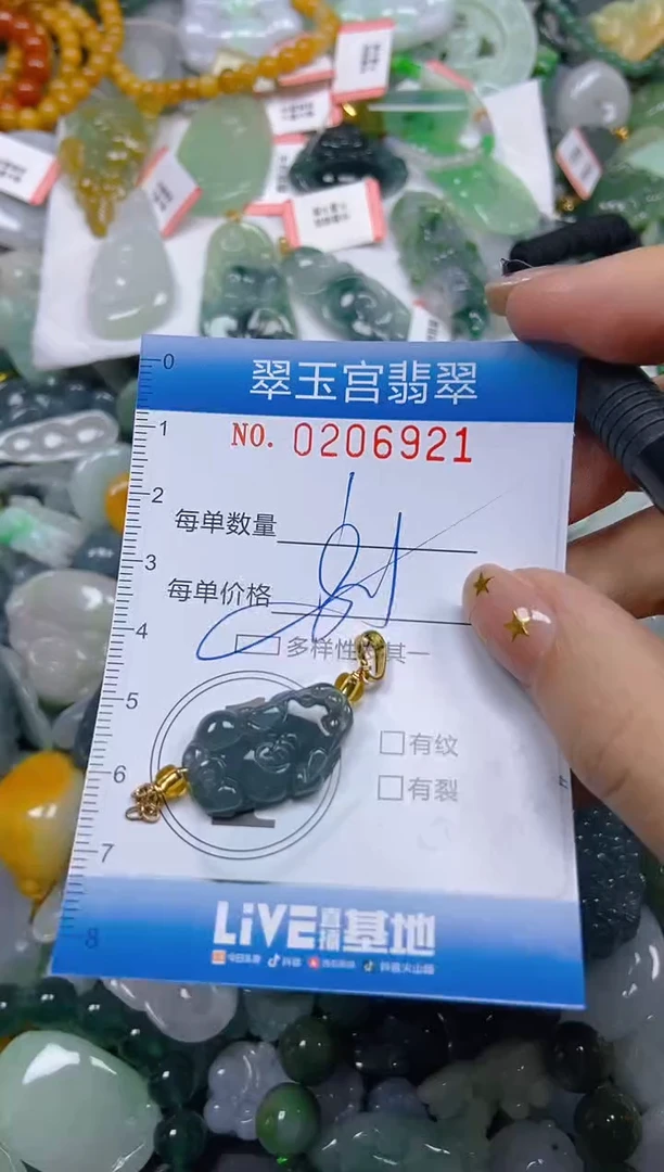 颈饰未镶嵌翡翠闪购C0206921多样性发其一