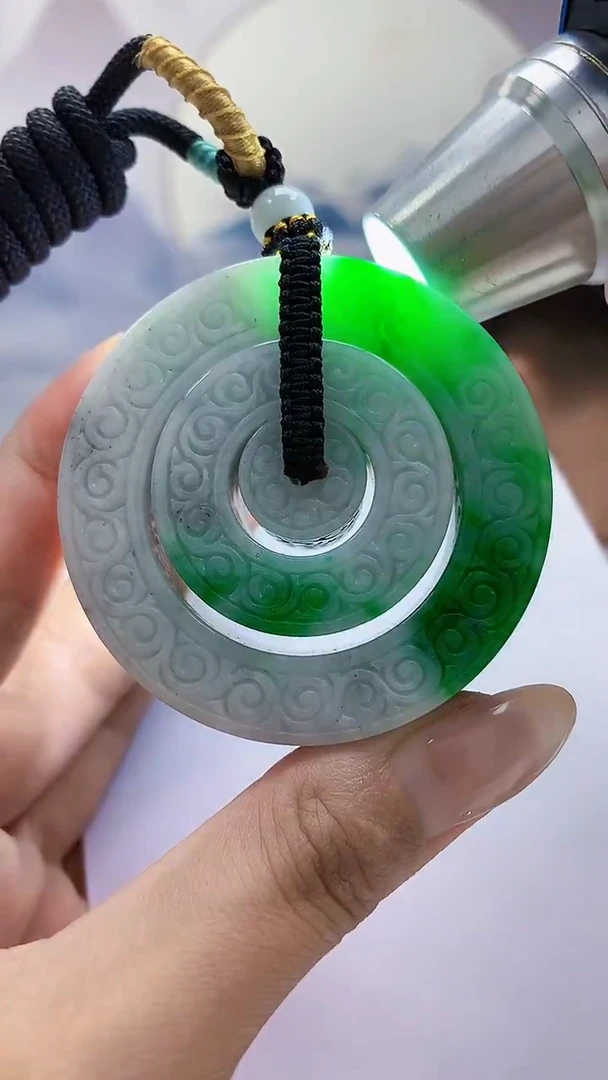 未镶嵌定制翡翠&****理4917MM-毛货挂件
