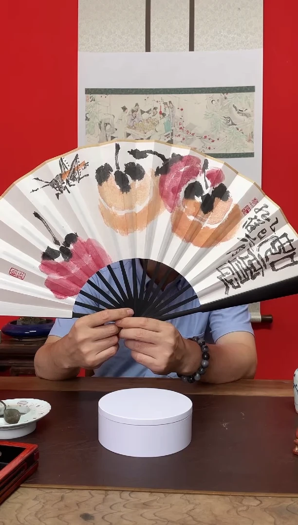书法WX蔡红祥 扇子24