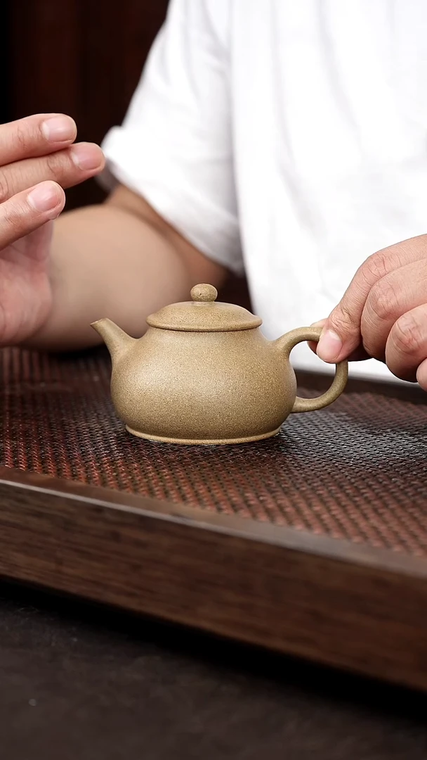 茶壶紫砂青降坡玉笠