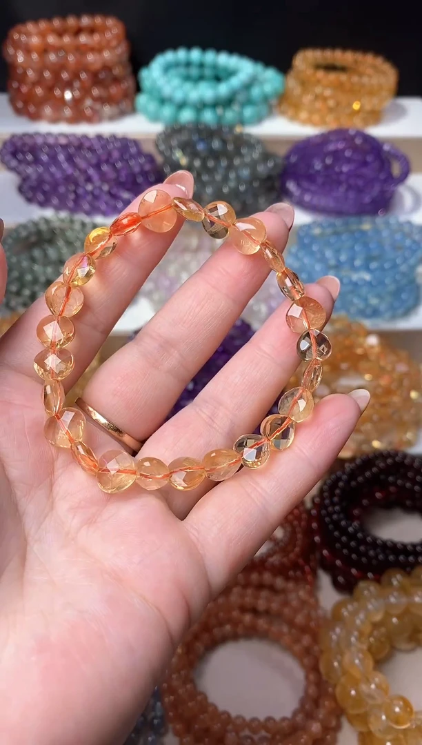 未镶嵌手链黄晶13