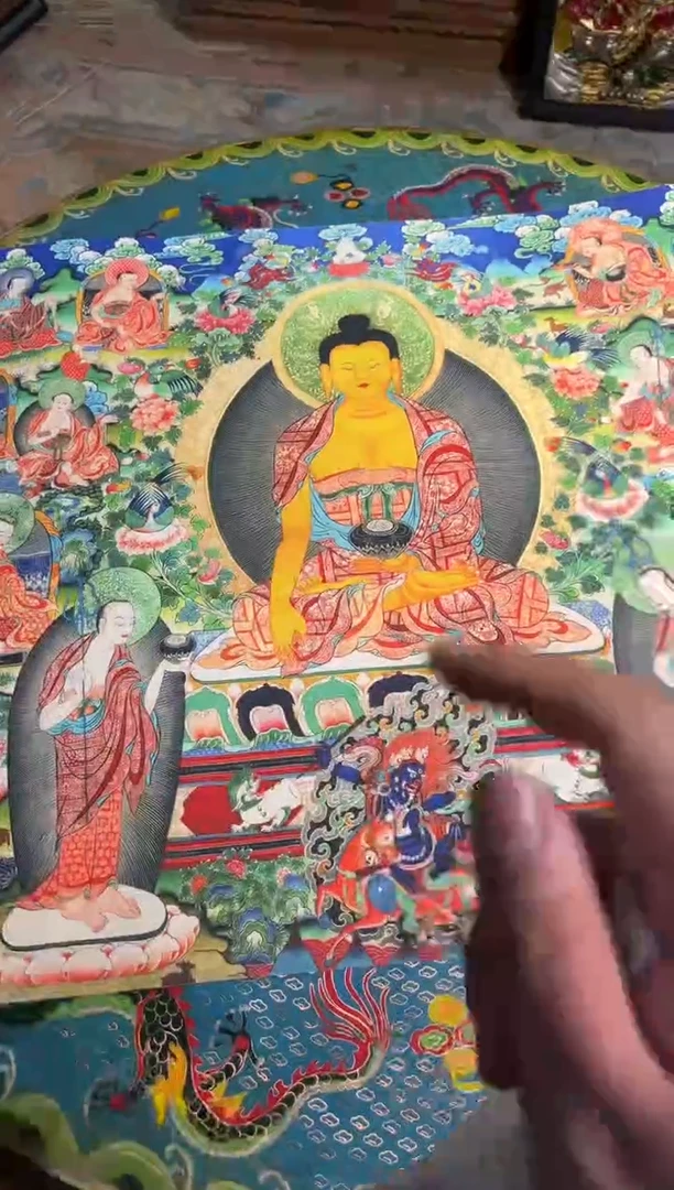 卷轴画东东唐卡tk16