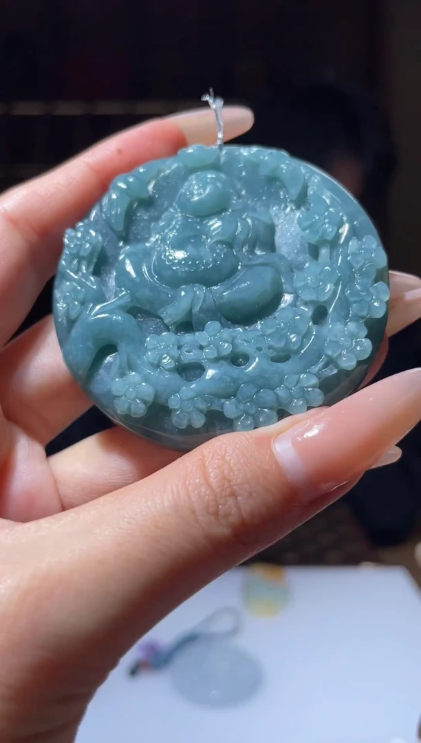 翡翠未镶嵌吊坠(不含链)GS0526032