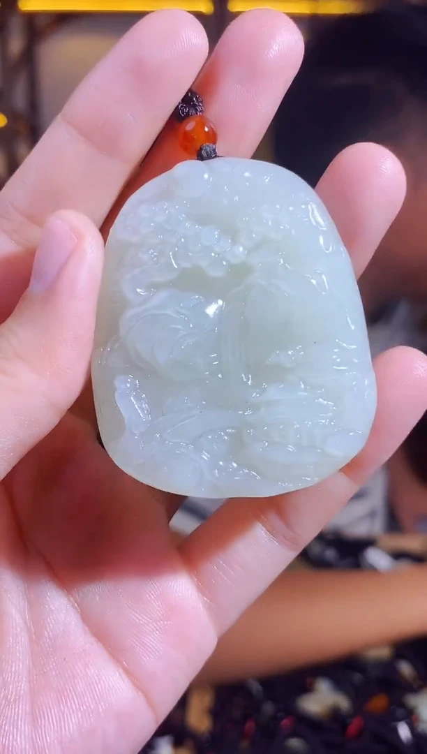 颈饰未镶嵌和田玉1