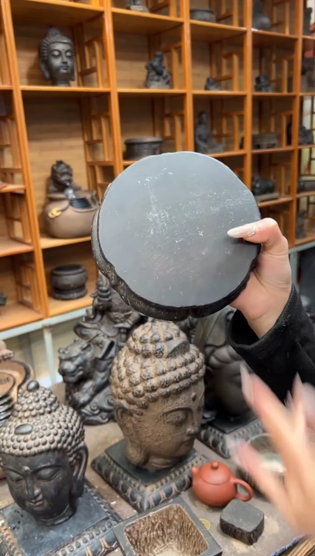 陶土【火山泥】金箍坛底座