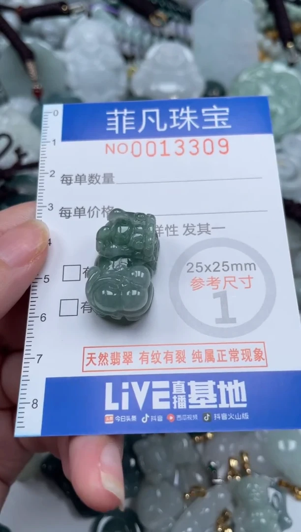 颈饰未镶嵌翡翠13309