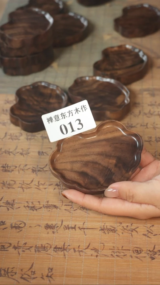 北美黑胡桃木茶盘013