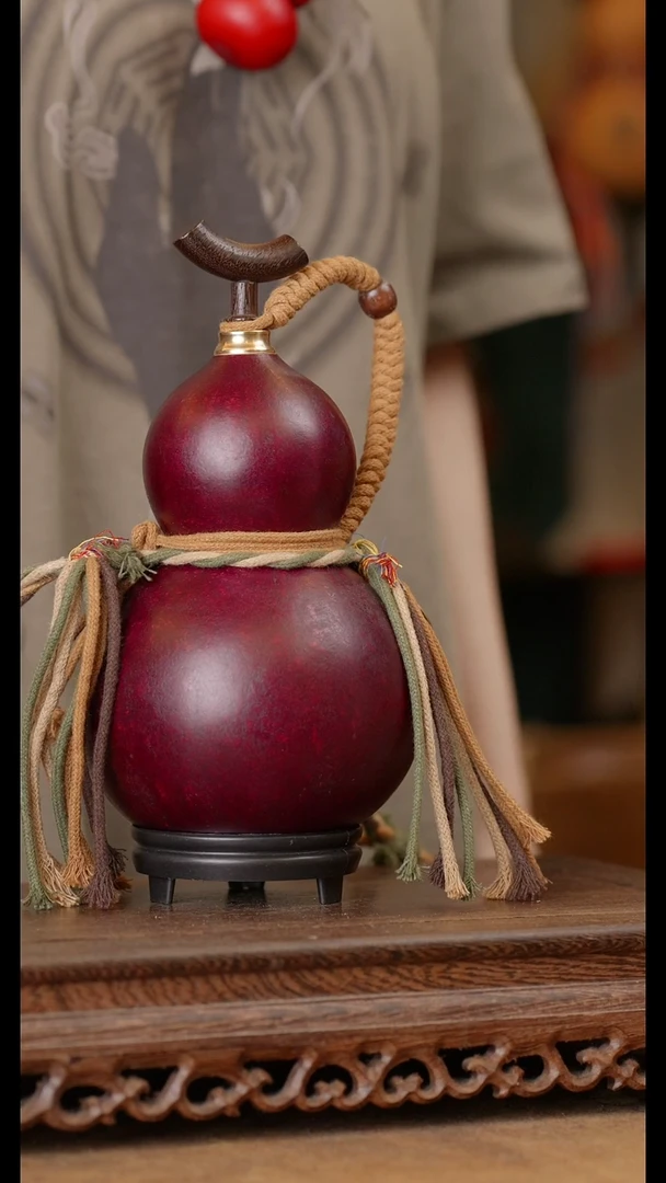 195号精品天然大漆酒葫芦一物一拍~