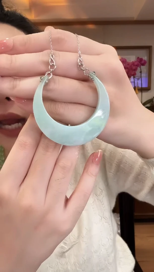 颈饰未镶嵌翡翠国风