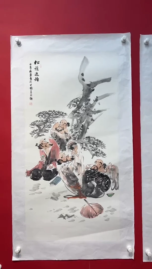 国画画家陆远华纯手绘原作