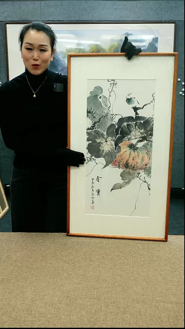 【闪购商品】国画37/陈默如92*52带框