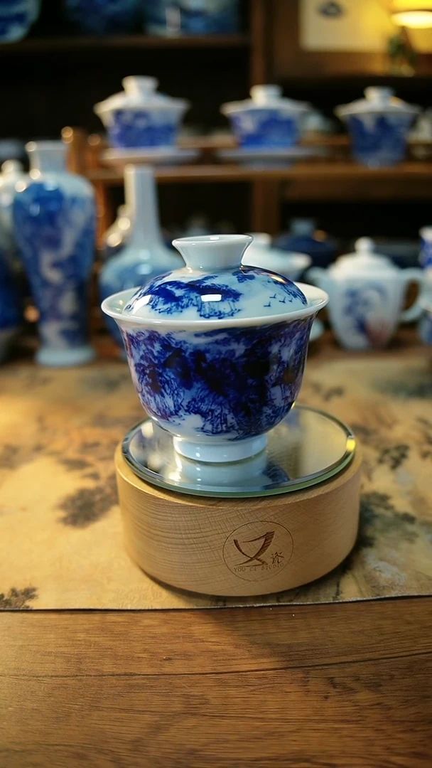 21景德镇手工手绘茶具