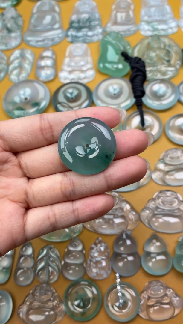 吊坠(不含链)未镶嵌翡翠22 平安扣 29.9 6.0