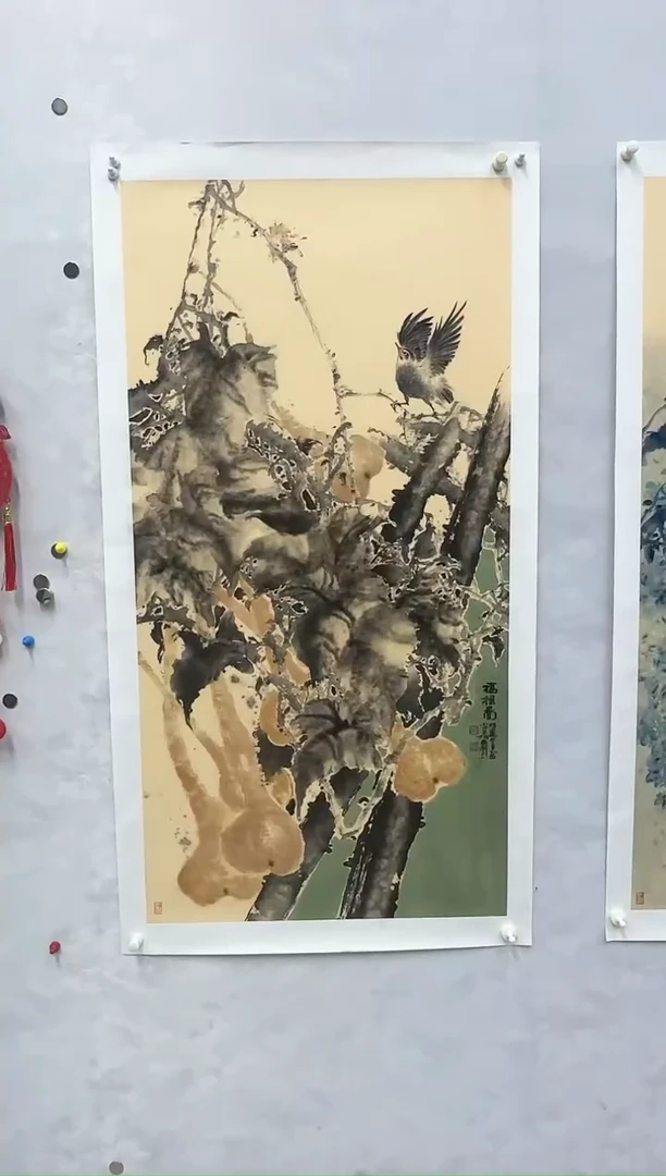 胡老师（秋声）国画作品