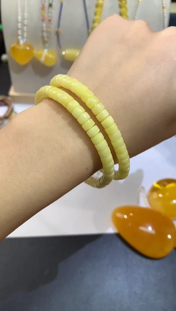 未镶嵌蜜蜡裸石手串多样性发其一A388 |  188