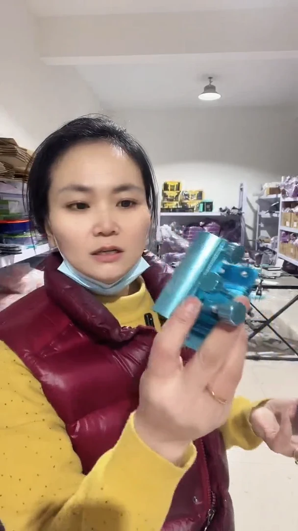 炮台架一个  浅蓝色