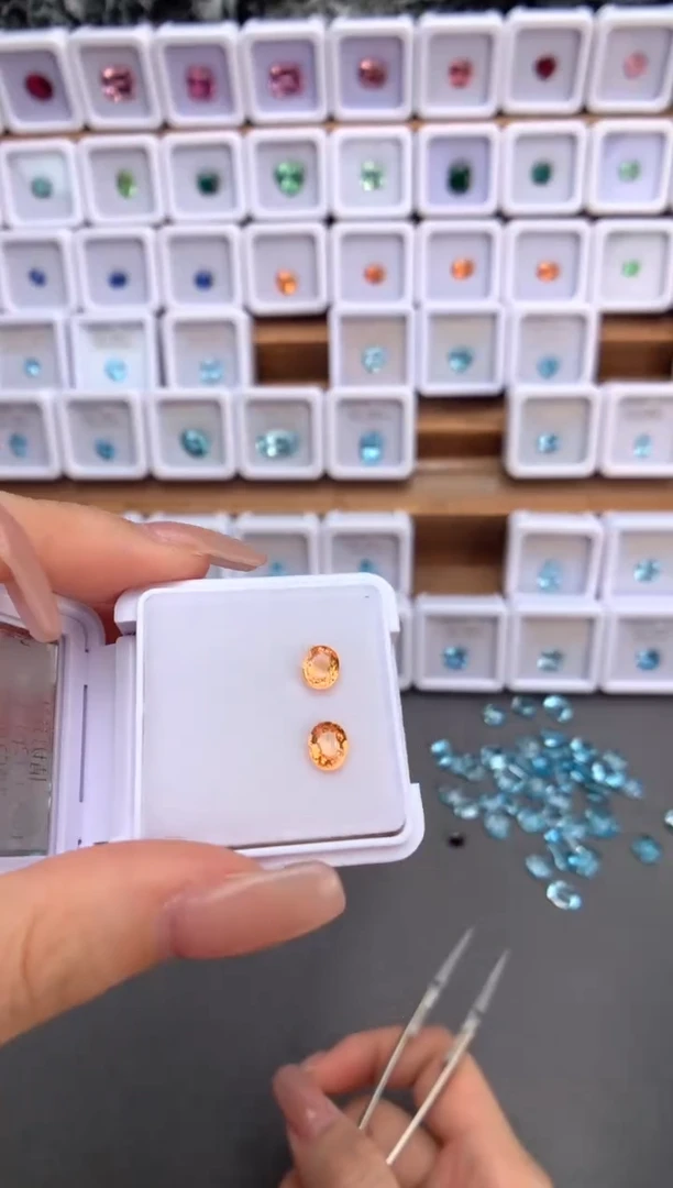 未镶嵌裸石定制石榴石1.68ct 12021