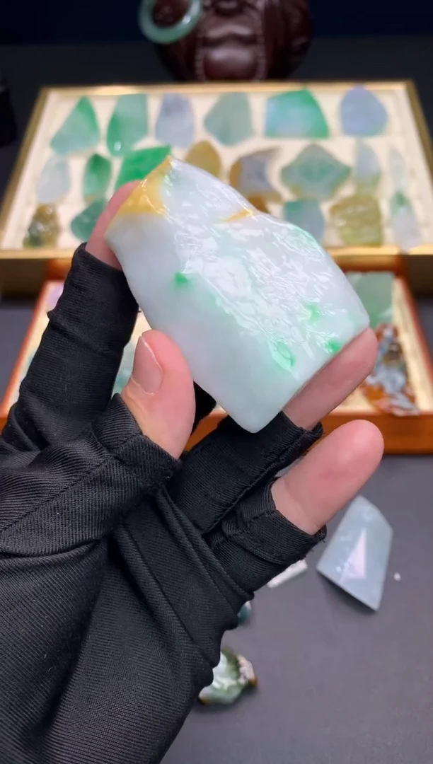 未镶嵌定制翡翠天然翡翠裸石