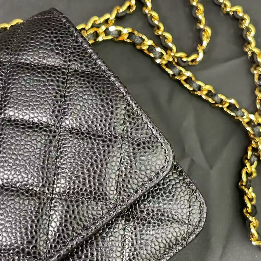 WOC新款链条包has原皮