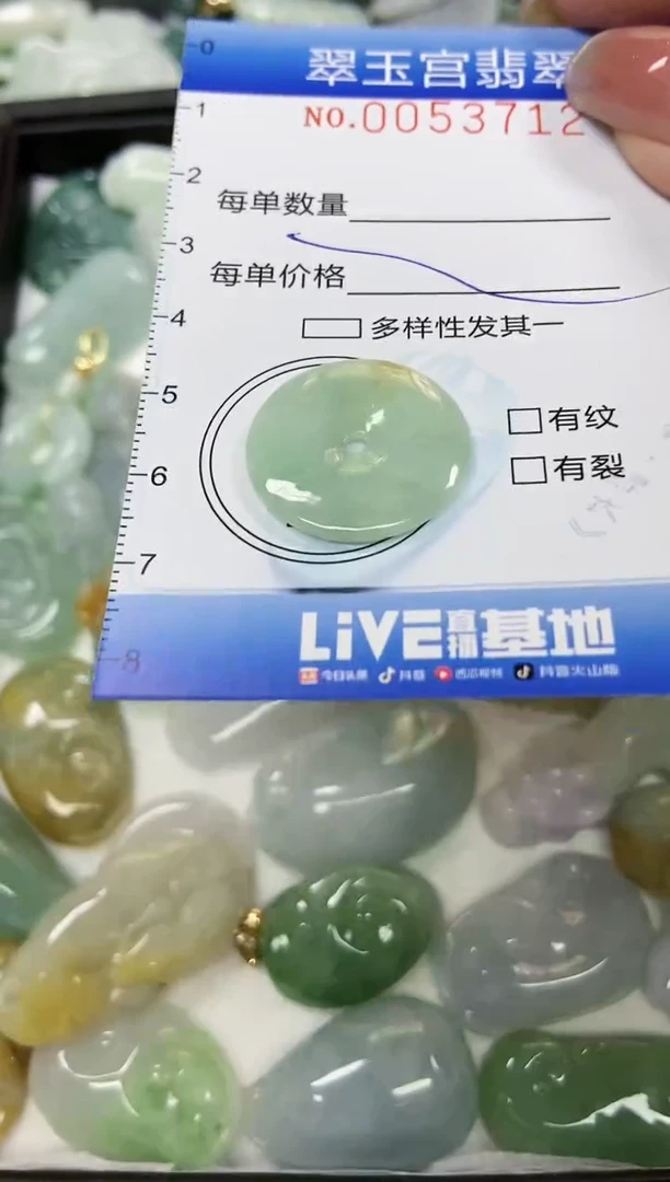 【闪购商品】翡翠颈饰未镶嵌闪购0053712