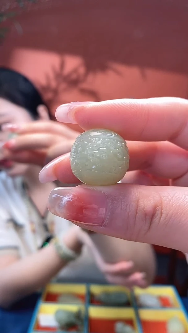 【闪购商品】和田玉挂件未镶嵌龙珠珠径约21mm+