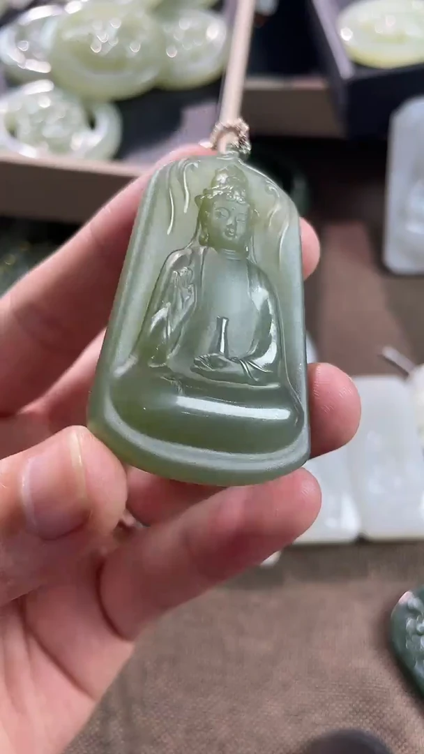 颈饰未镶嵌和田玉@****阁素衣