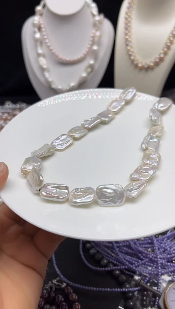 淡水珍珠未镶嵌颈饰多人