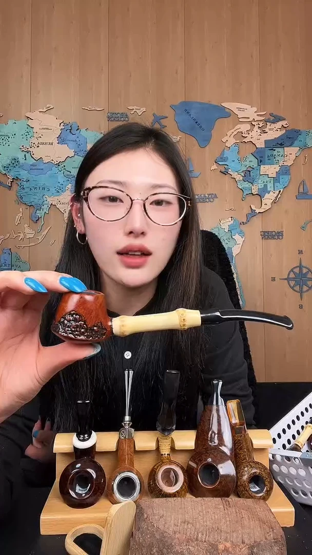 木意大利石楠木烟斗