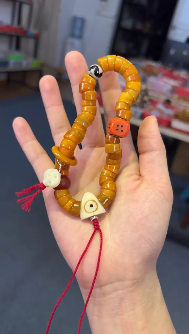 吊坠菩提根/象牙果  10mm驼骨大肠【藏式】手持