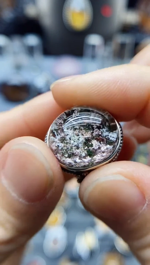 【闪购商品】水晶戒指银S925镶嵌水晶