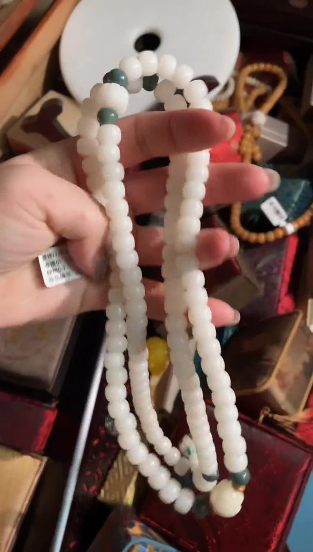 白玉菩提吊坠永玉阁精品专属摆件